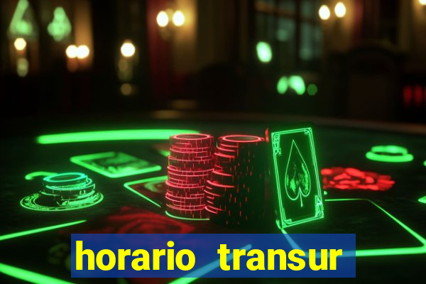 horario transur roleta santos dumont juiz de fora